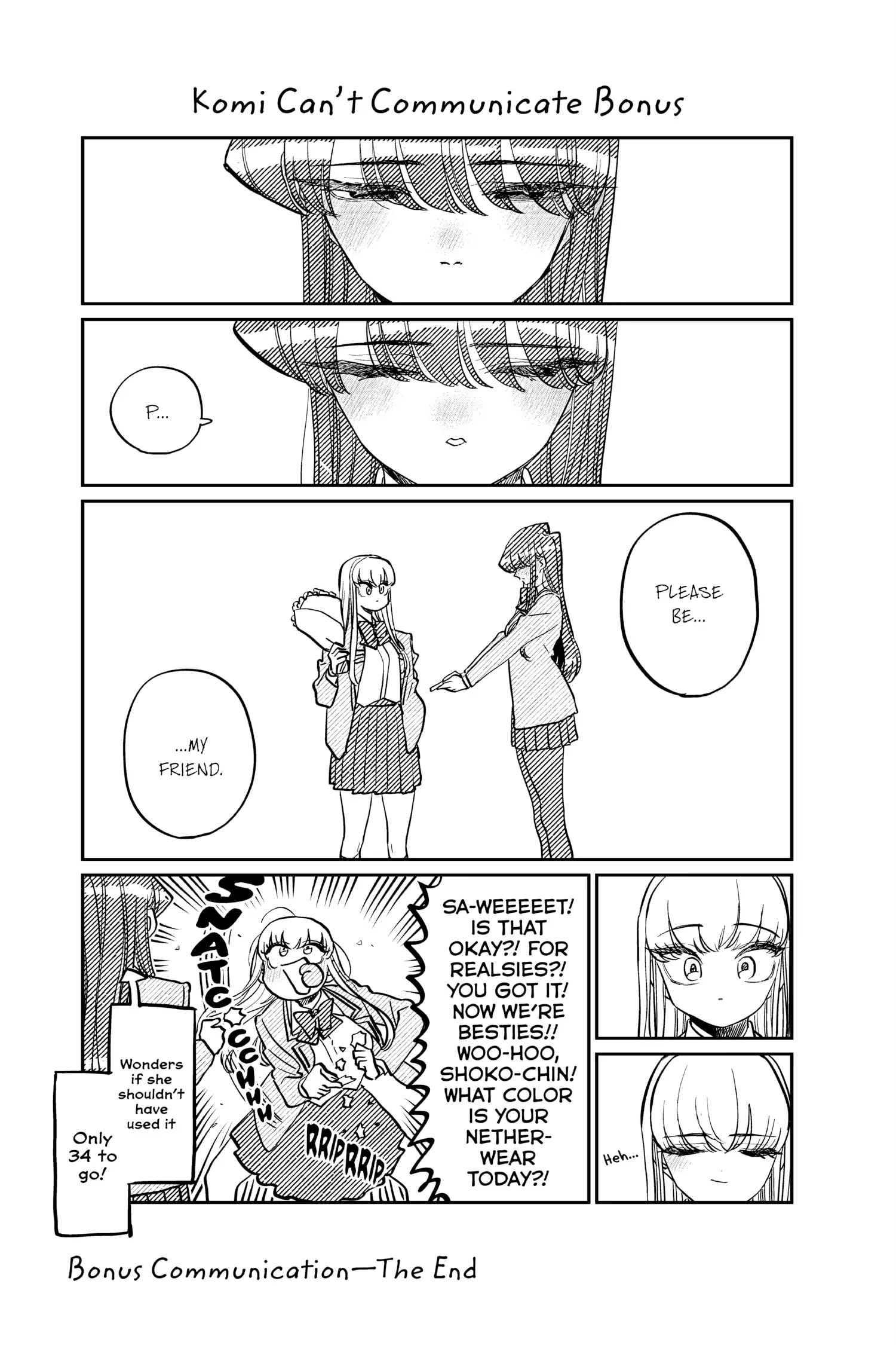 Komi-San Wa Komyushou Desu - Chapter 324.5