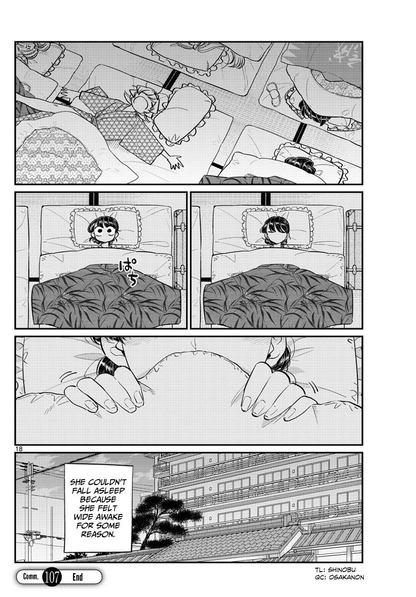 Komi-San Wa Komyushou Desu - Vol.8 Chapter 107: Pillow Fight