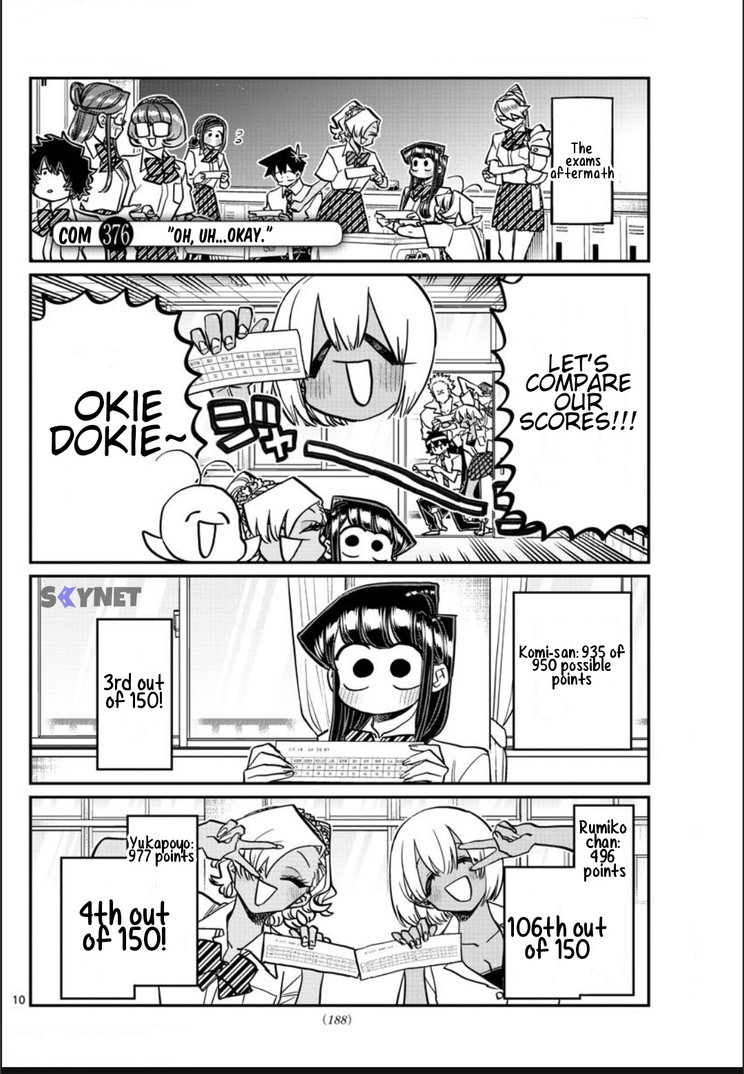 Komi-San Wa Komyushou Desu - Chapter 376: "Oh... Uh... Okay."