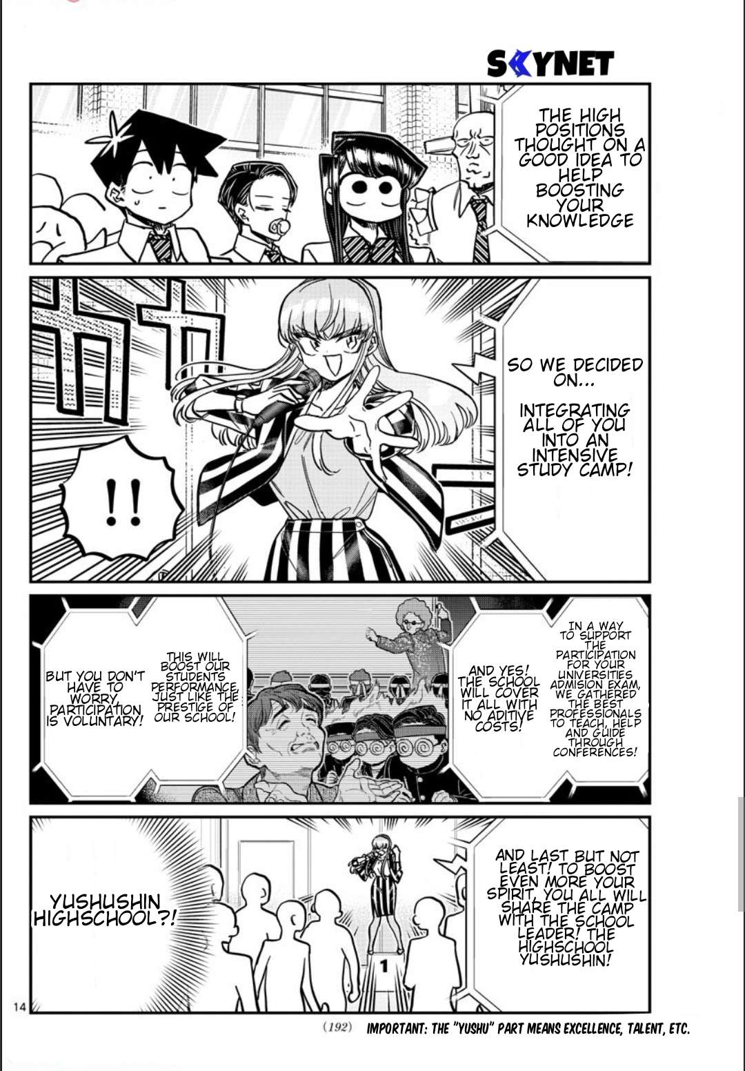 Komi-San Wa Komyushou Desu - Chapter 376: "Oh... Uh... Okay."