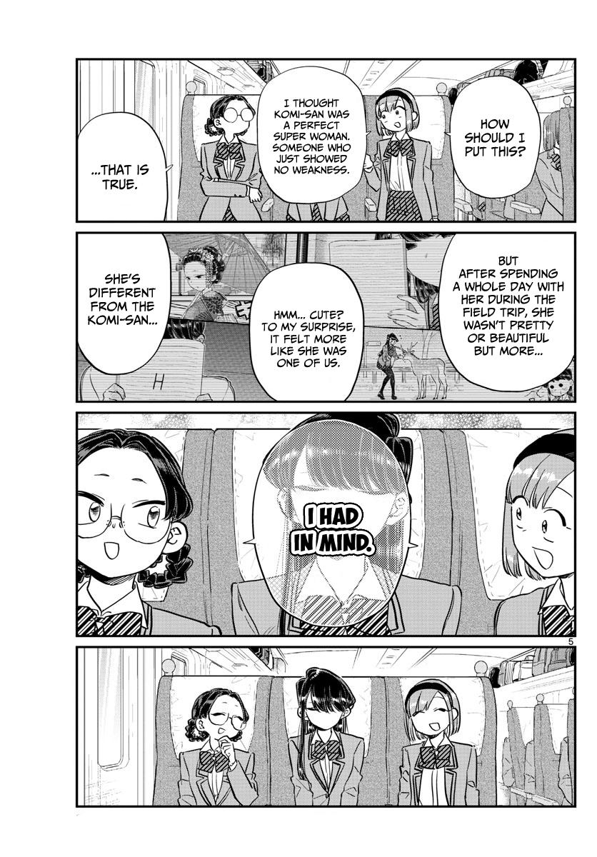 Komi-San Wa Komyushou Desu - Vol.8 Chapter 113: The Train Ride Home