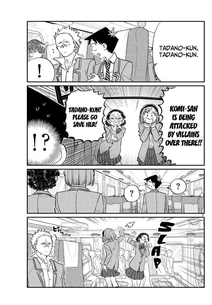 Komi-San Wa Komyushou Desu - Vol.8 Chapter 113: The Train Ride Home