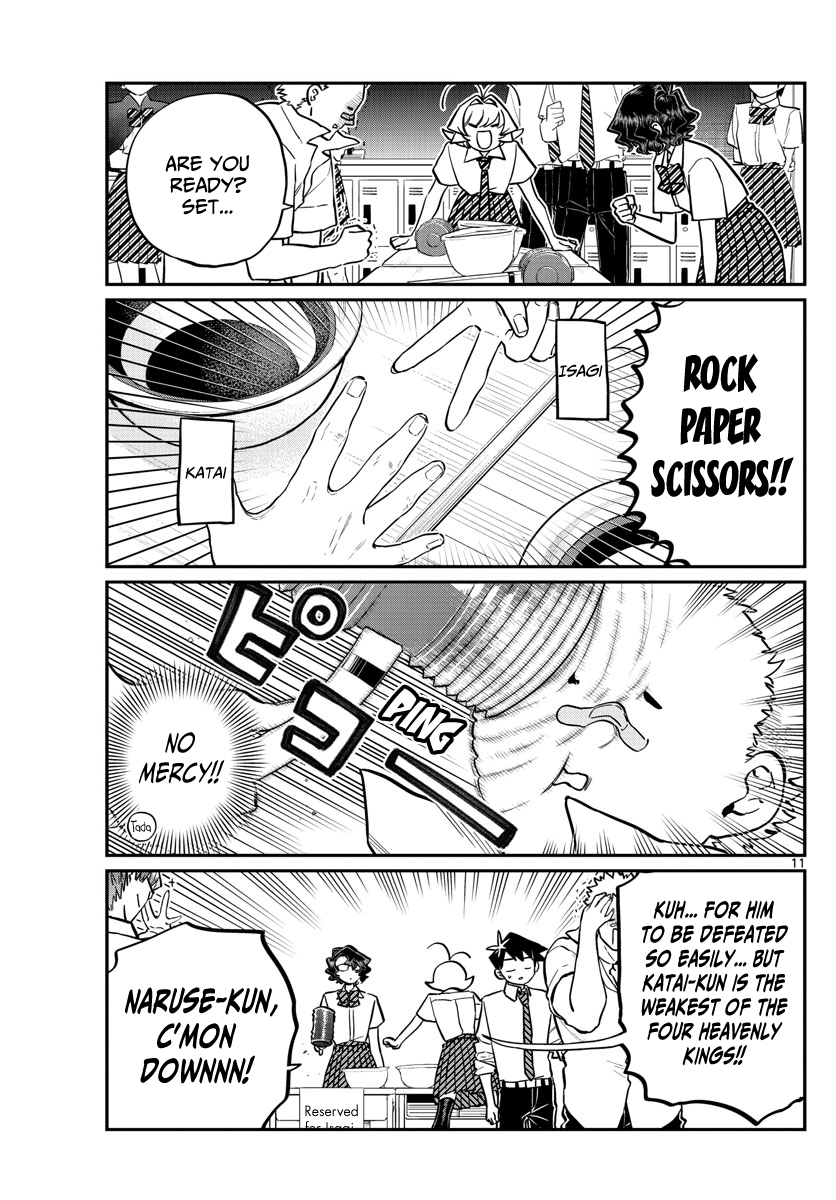 Komi-San Wa Komyushou Desu - Chapter 199: Hit And Cover Rock Paper Scissors