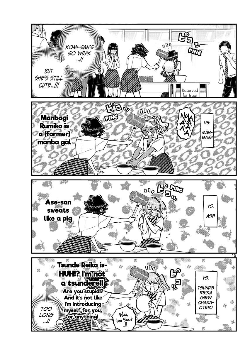 Komi-San Wa Komyushou Desu - Chapter 199: Hit And Cover Rock Paper Scissors