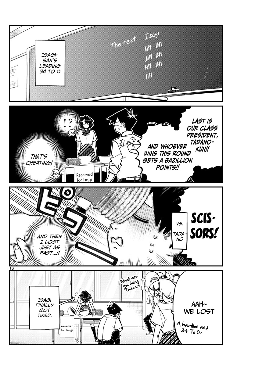 Komi-San Wa Komyushou Desu - Chapter 199: Hit And Cover Rock Paper Scissors