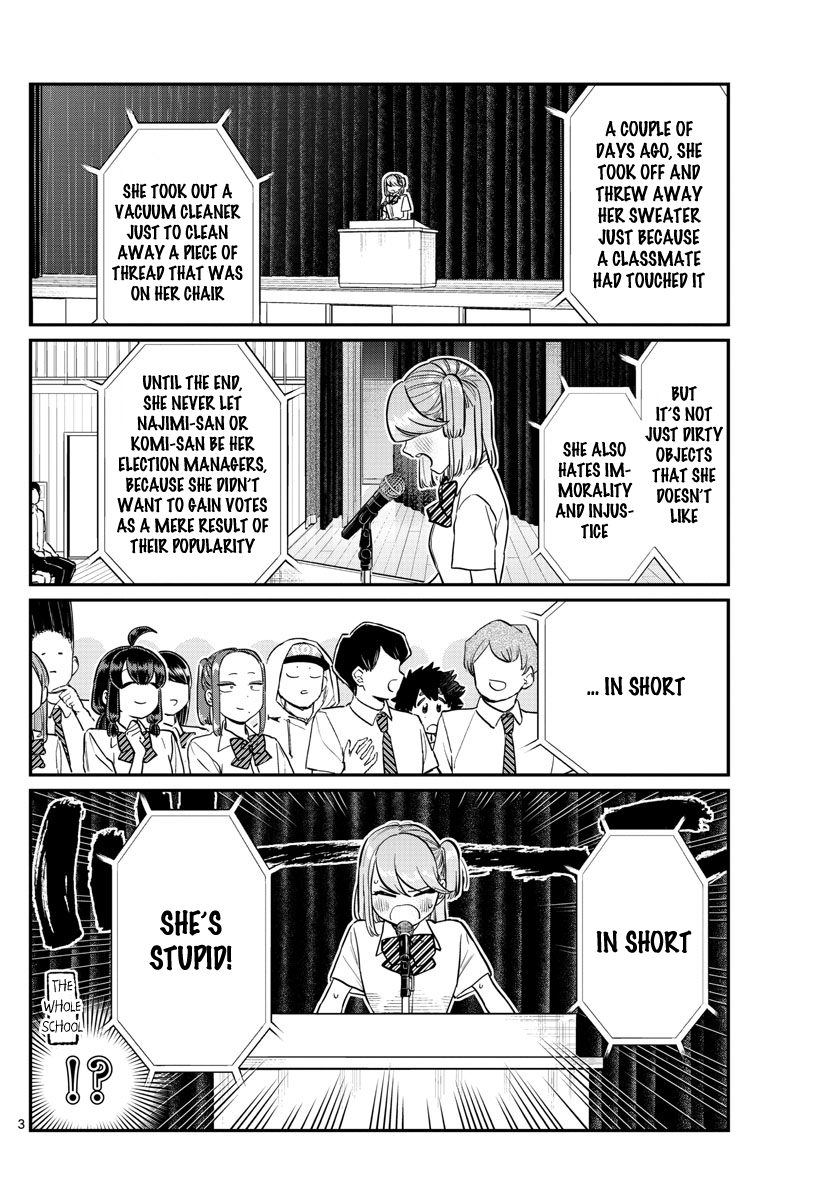 Komi-San Wa Komyushou Desu - Chapter 203: Election Manager 2