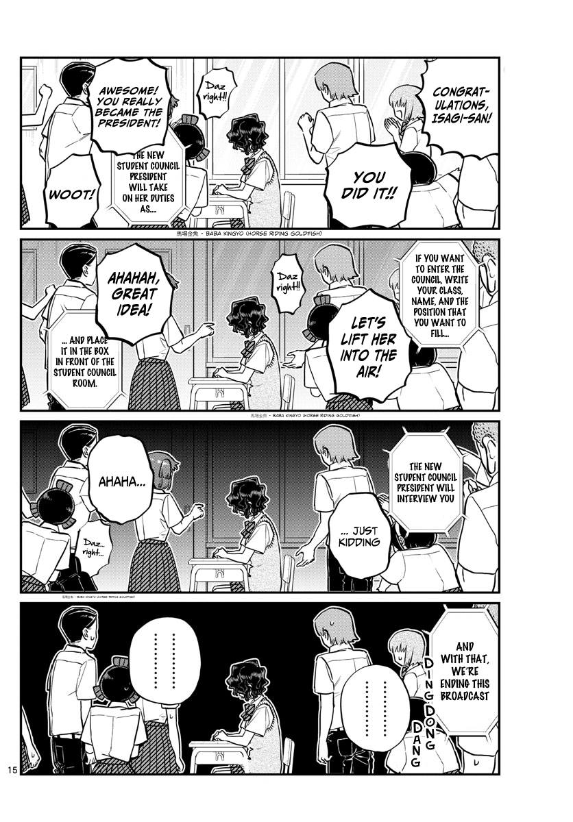 Komi-San Wa Komyushou Desu - Chapter 203: Election Manager 2