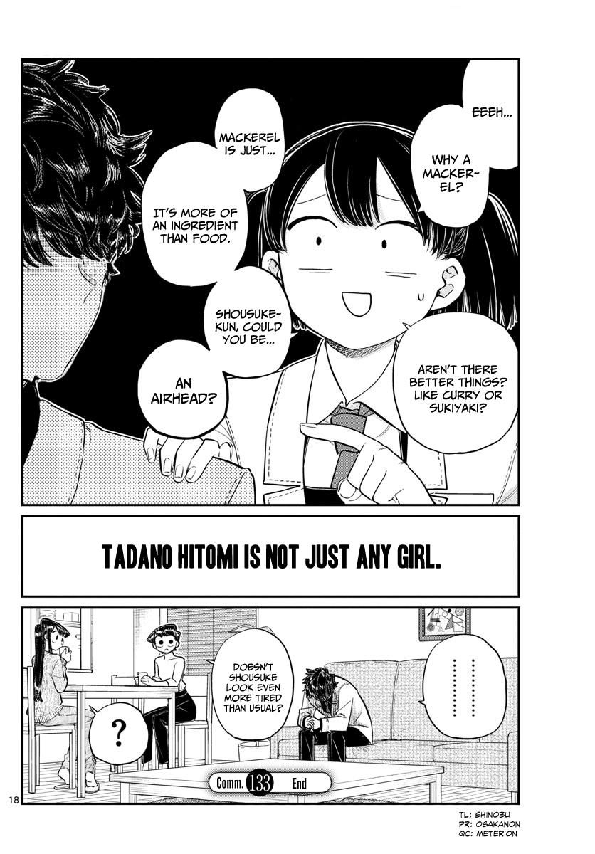 Komi-San Wa Komyushou Desu - Vol.10 Chapter 133: Komi-Kun