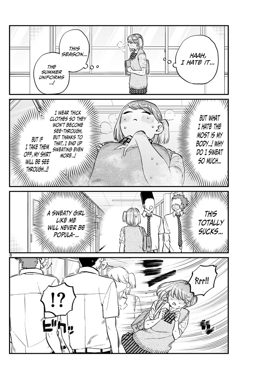 Komi-San Wa Komyushou Desu - Vol.11 Chapter 151: Sweat