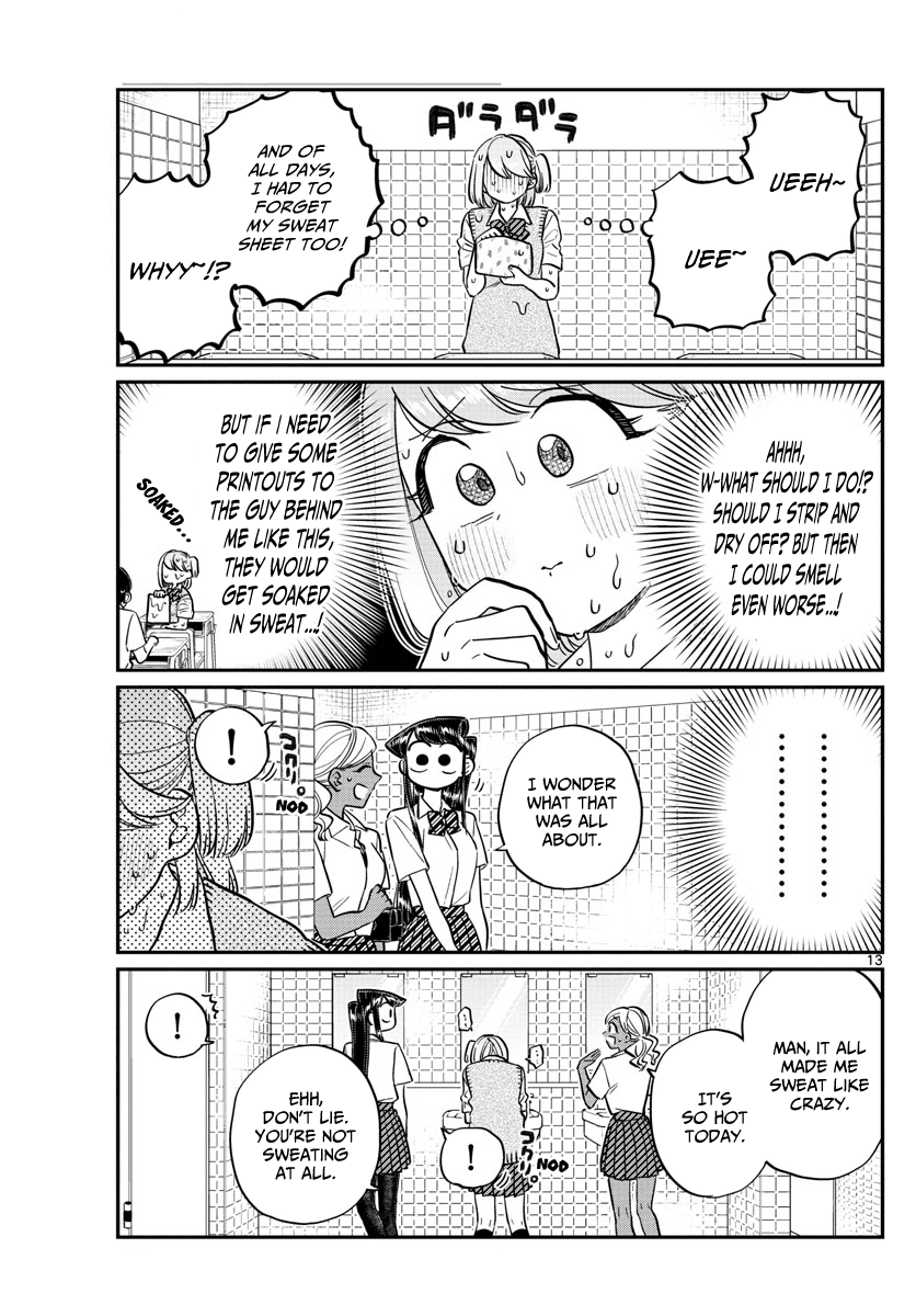 Komi-San Wa Komyushou Desu - Vol.11 Chapter 151: Sweat