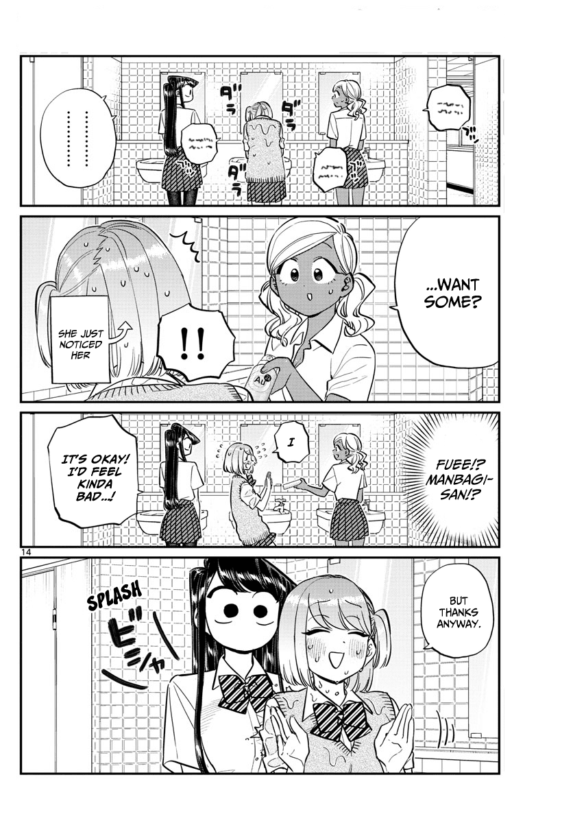 Komi-San Wa Komyushou Desu - Vol.11 Chapter 151: Sweat