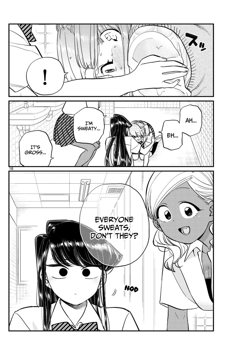 Komi-San Wa Komyushou Desu - Vol.11 Chapter 151: Sweat