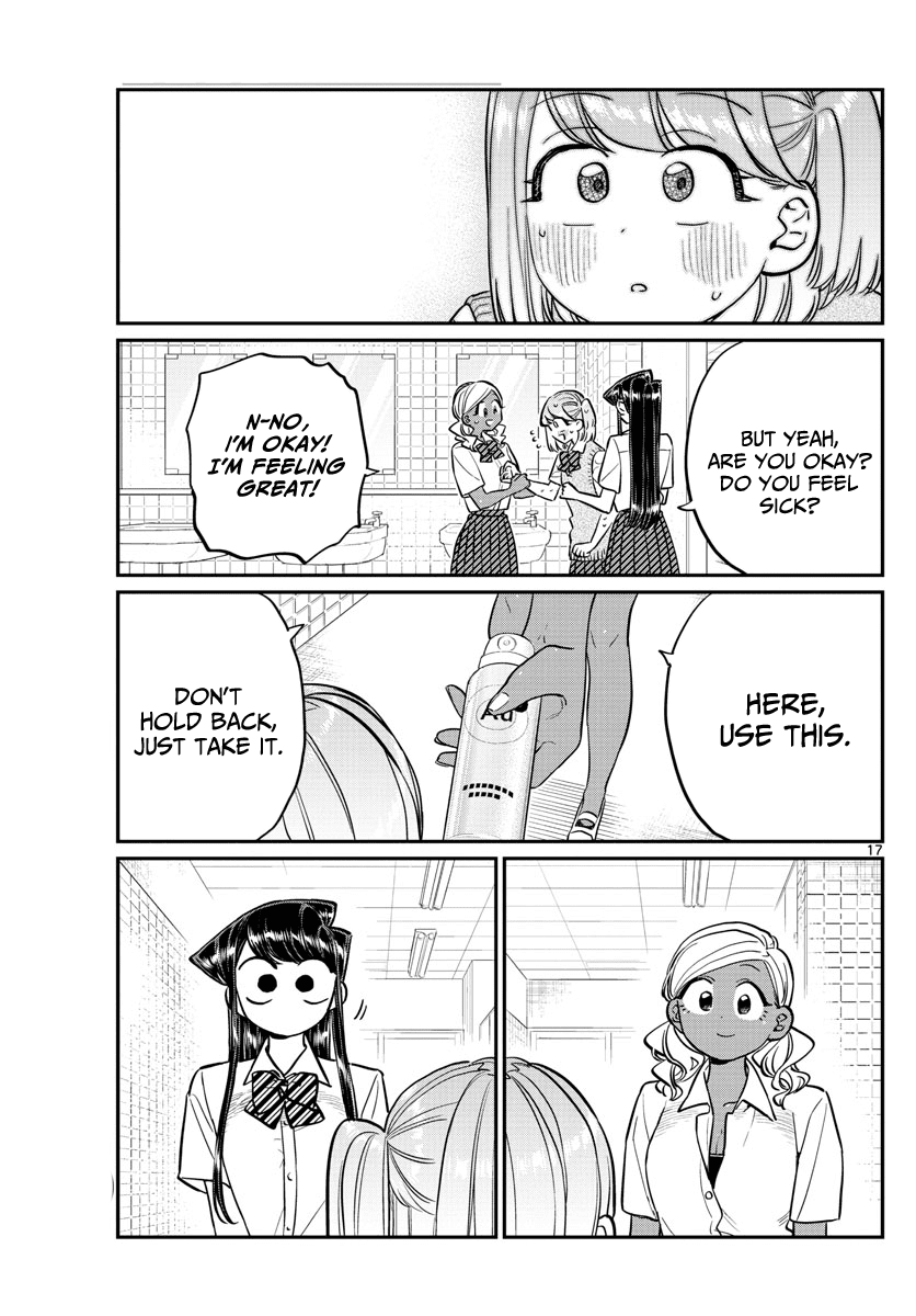 Komi-San Wa Komyushou Desu - Vol.11 Chapter 151: Sweat