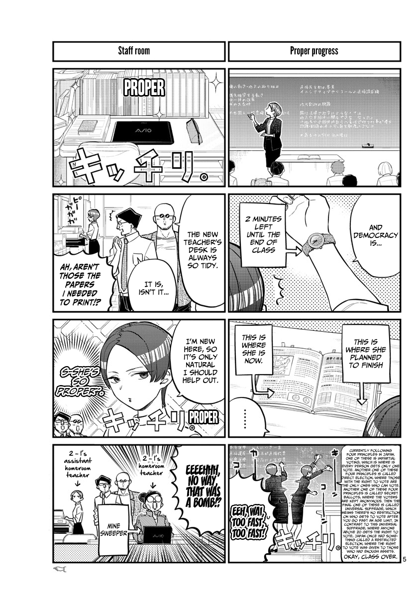 Komi-San Wa Komyushou Desu - Vol.12 Chapter 158: Sensei