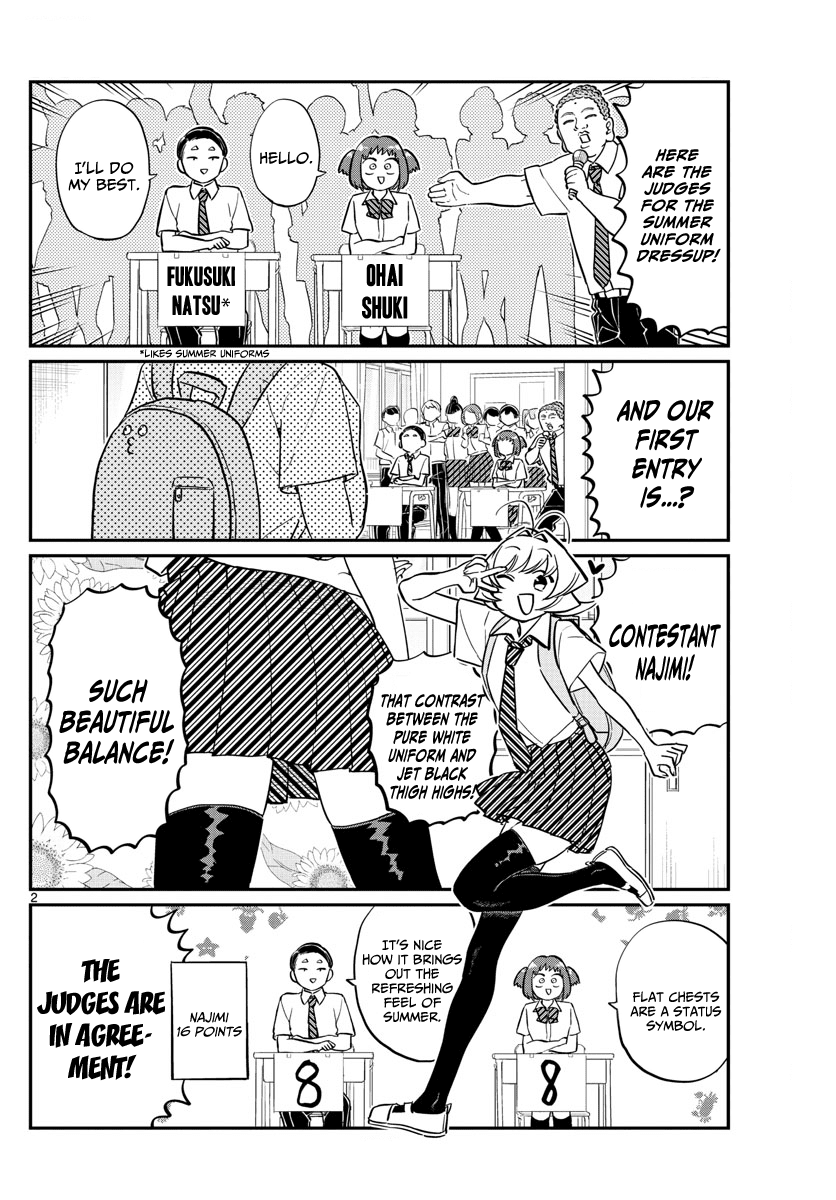 Komi-San Wa Komyushou Desu - Vol.11 Chapter 150: Summer Uniform Grand Prix?