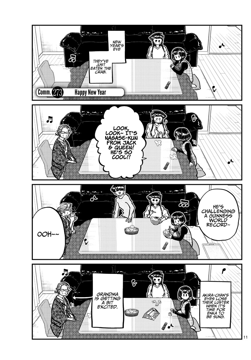 Komi-San Wa Komyushou Desu - Chapter 273: Happy New Year