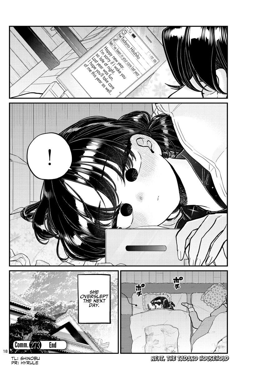 Komi-San Wa Komyushou Desu - Chapter 273: Happy New Year