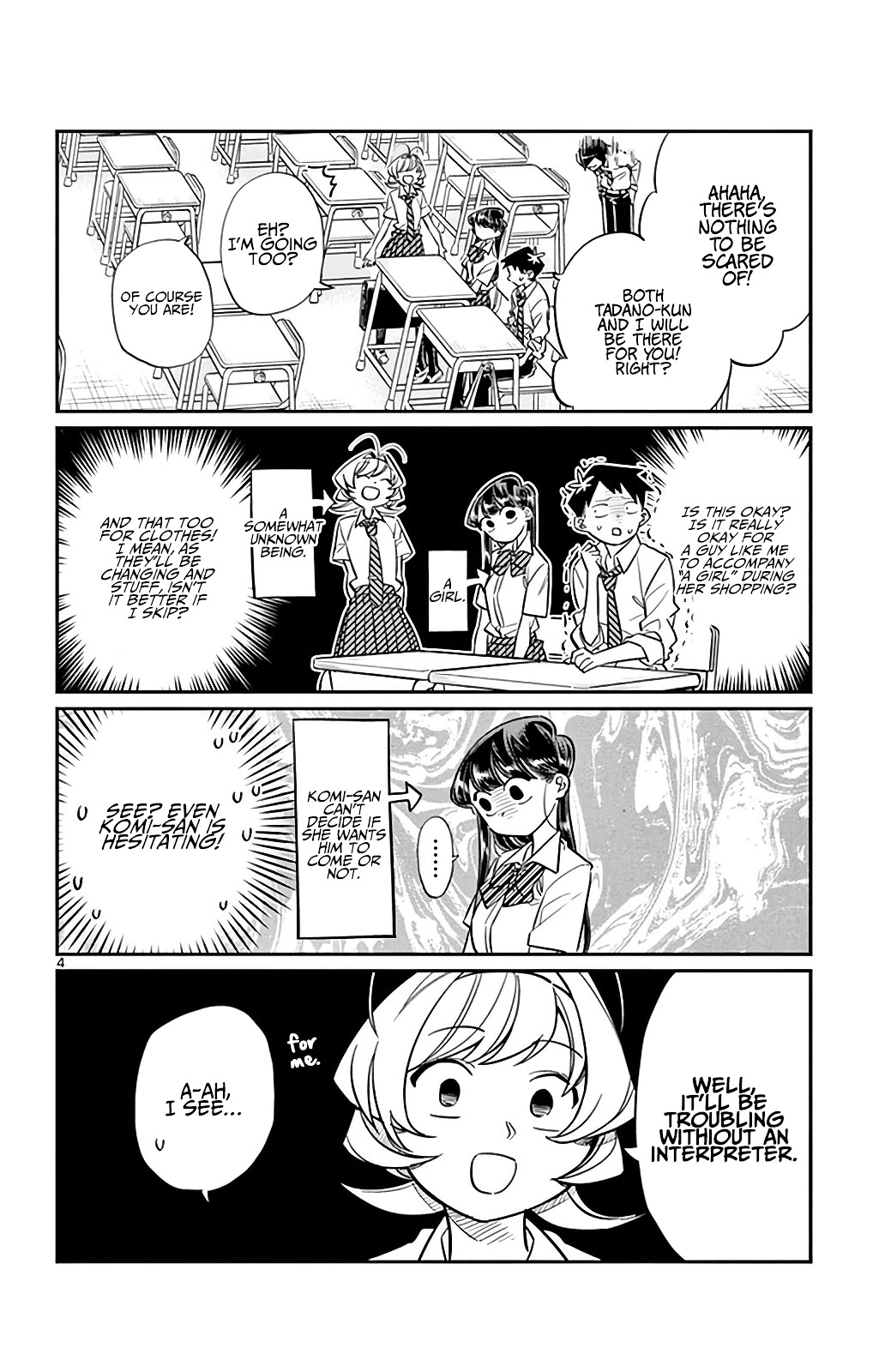 Komi-San Wa Komyushou Desu - Vol.2 Chapter 33: It's Shopping Time