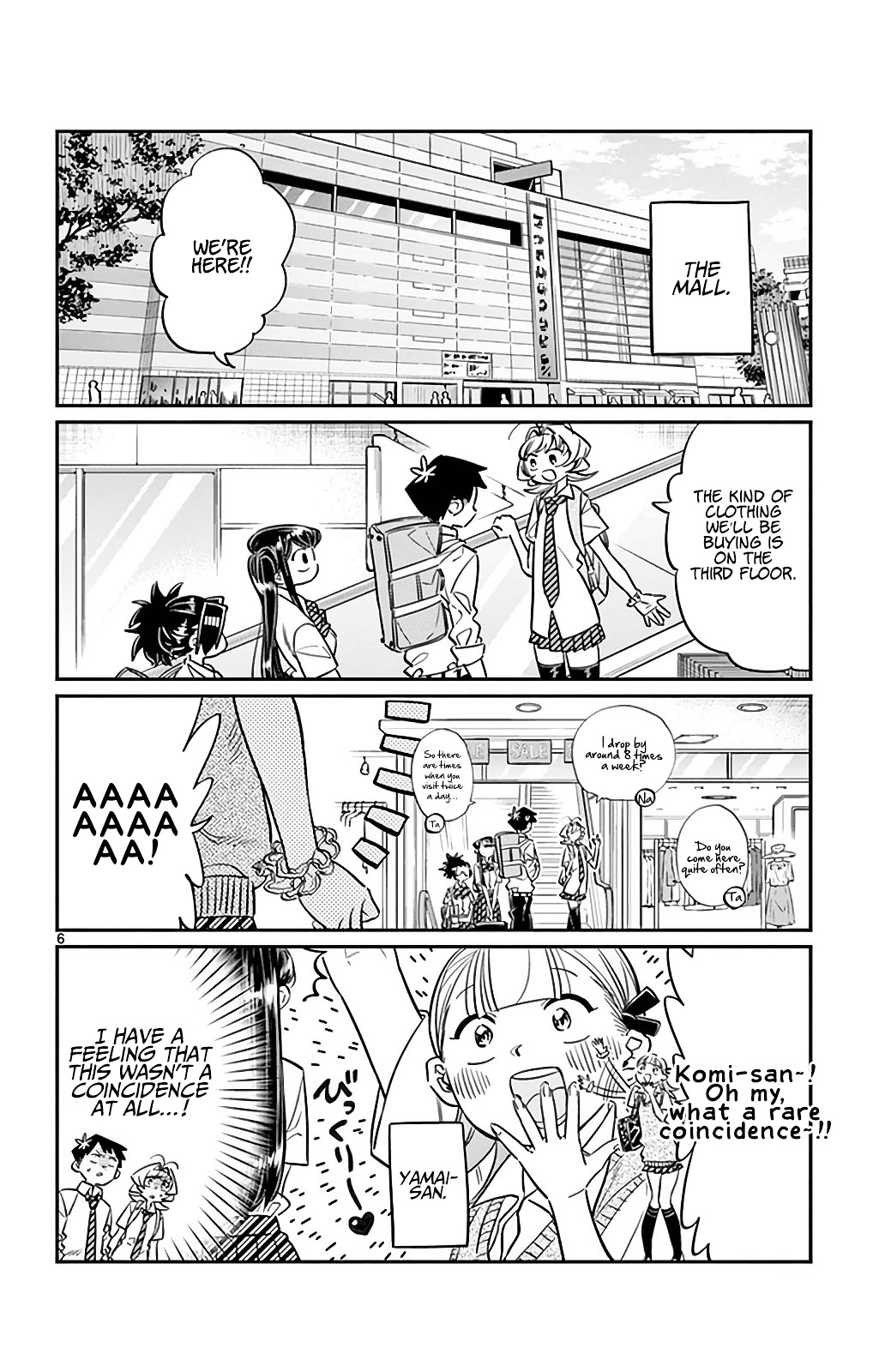 Komi-San Wa Komyushou Desu - Vol.2 Chapter 33: It's Shopping Time