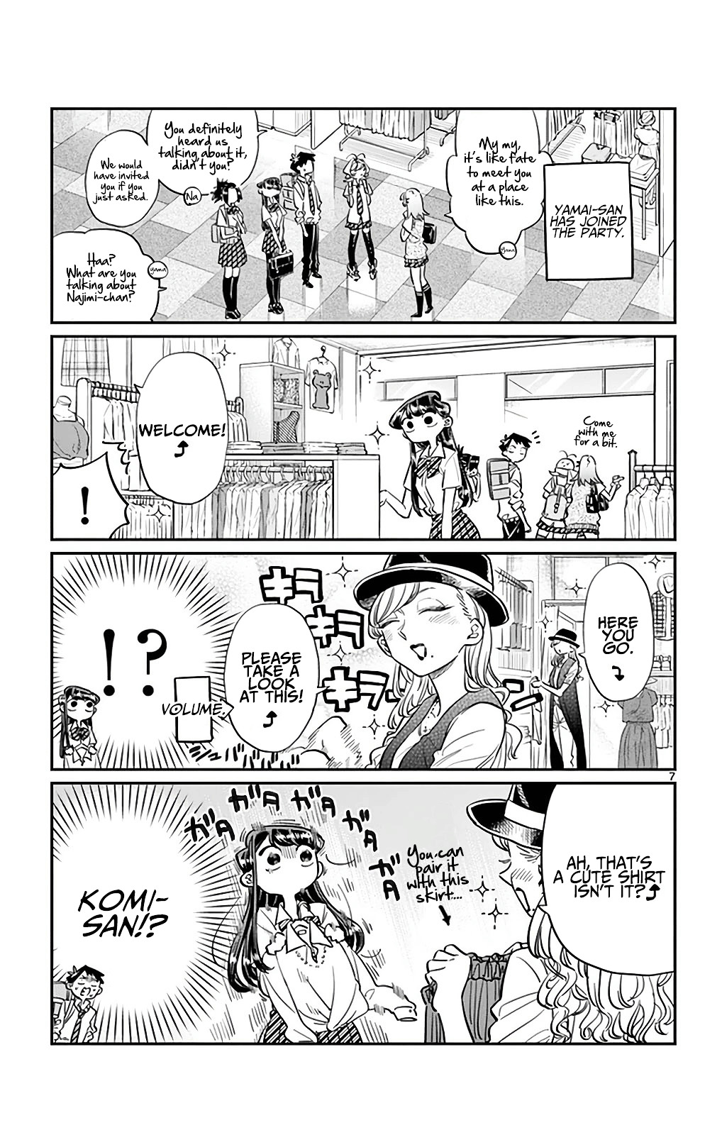 Komi-San Wa Komyushou Desu - Vol.2 Chapter 33: It's Shopping Time