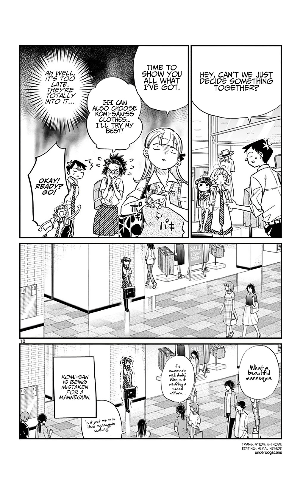 Komi-San Wa Komyushou Desu - Vol.2 Chapter 33: It's Shopping Time