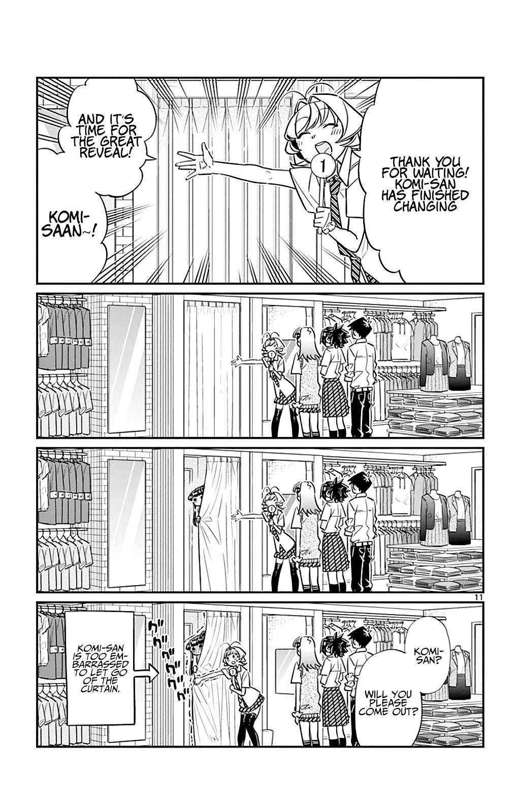 Komi-San Wa Komyushou Desu - Vol.2 Chapter 33: It's Shopping Time