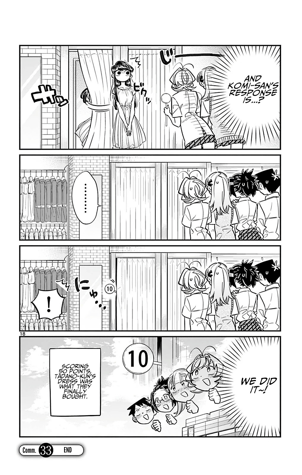 Komi-San Wa Komyushou Desu - Vol.2 Chapter 33: It's Shopping Time