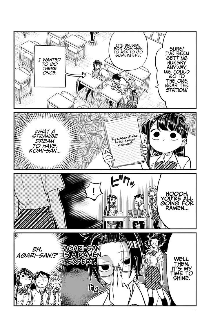 Komi-San Wa Komyushou Desu - Vol.2 Chapter 28: Tough Noodles Full Of Oil Bit Spicy And Some Veggies