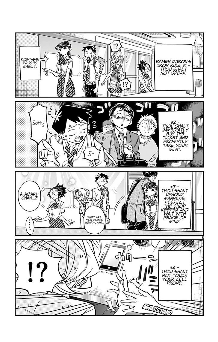 Komi-San Wa Komyushou Desu - Vol.2 Chapter 28: Tough Noodles Full Of Oil Bit Spicy And Some Veggies