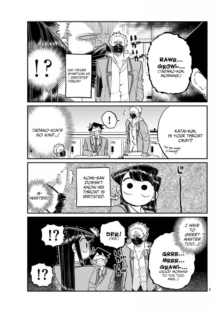 Komi-San Wa Komyushou Desu - Vol.10 Chapter 138: Hay Fever