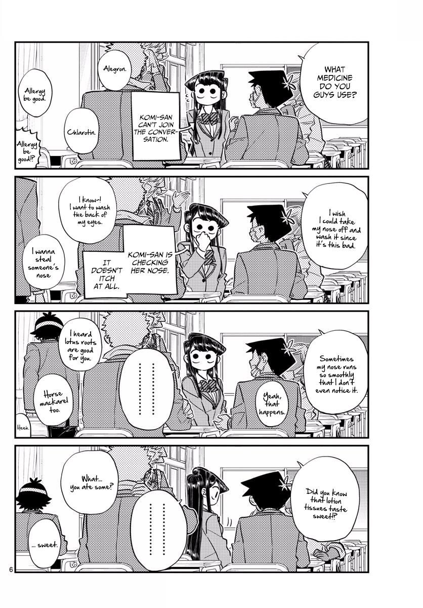 Komi-San Wa Komyushou Desu - Vol.10 Chapter 138: Hay Fever