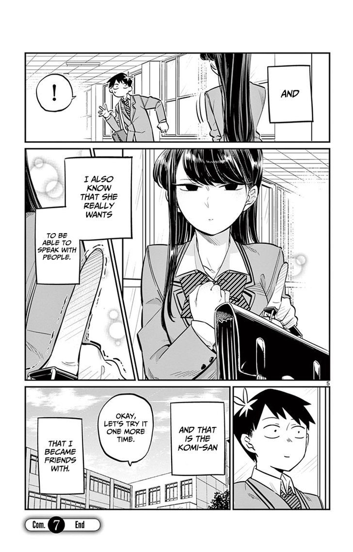 Komi-San Wa Komyushou Desu - Vol.1 Chapter 7: One More Time