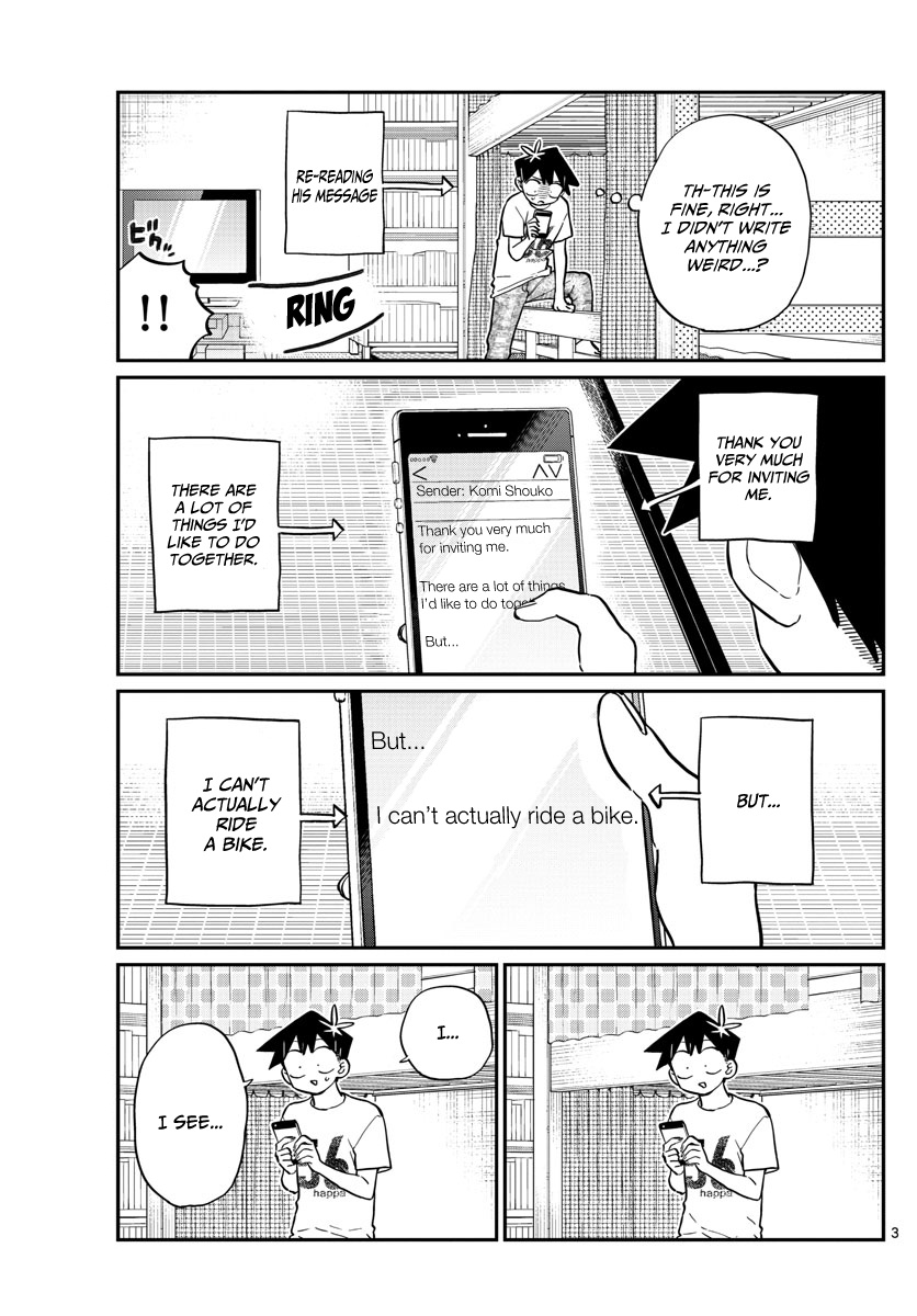 Komi-San Wa Komyushou Desu - Chapter 187: Bike Practice