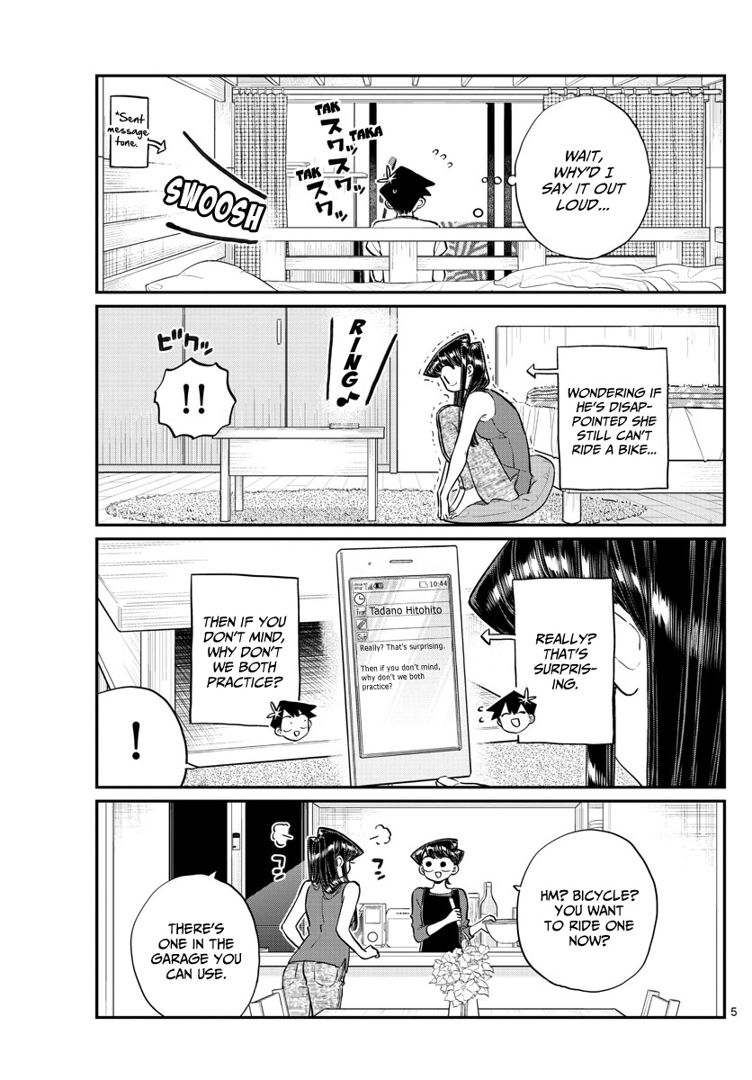 Komi-San Wa Komyushou Desu - Chapter 187: Bike Practice