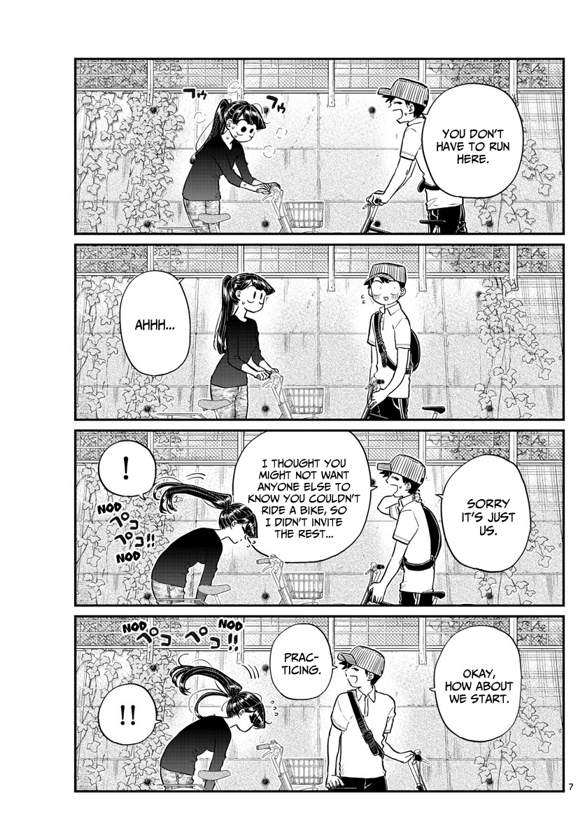 Komi-San Wa Komyushou Desu - Chapter 187: Bike Practice