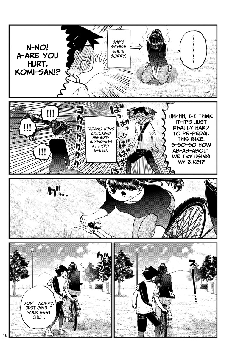 Komi-San Wa Komyushou Desu - Chapter 187: Bike Practice