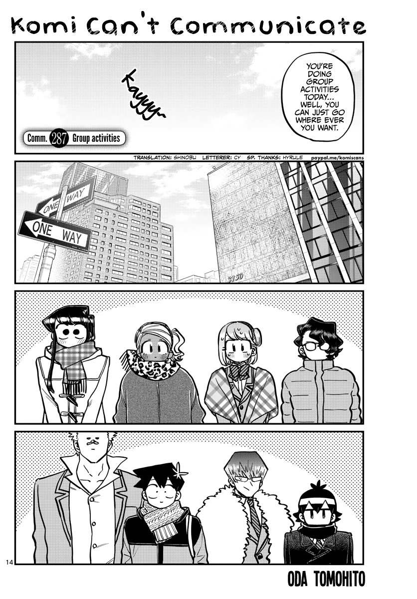 Komi-San Wa Komyushou Desu - Chapter 287: Group Activities