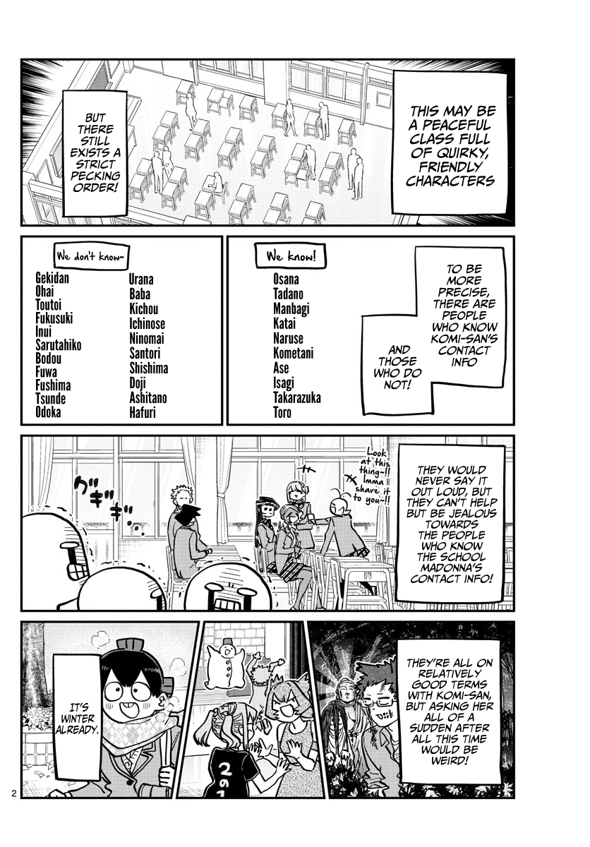 Komi-San Wa Komyushou Desu - Chapter 258: Contact