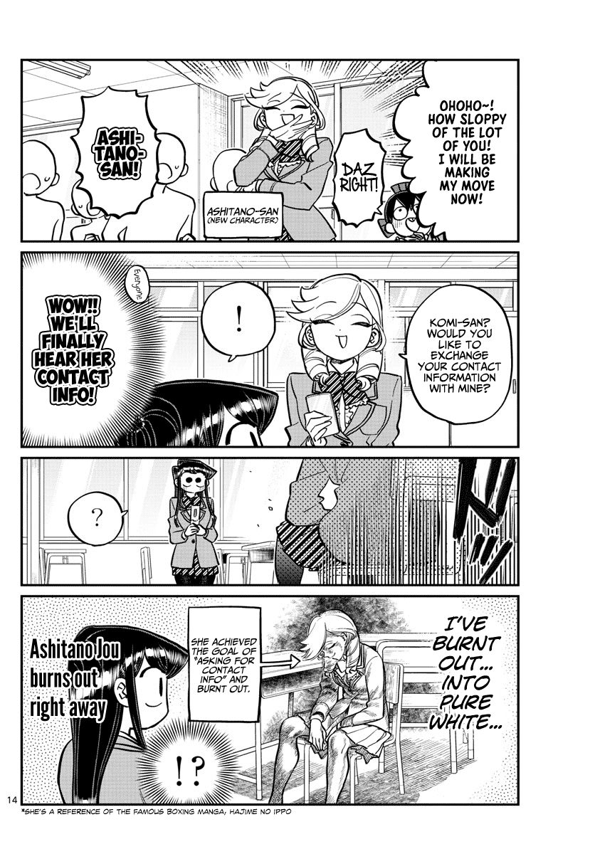 Komi-San Wa Komyushou Desu - Chapter 258: Contact