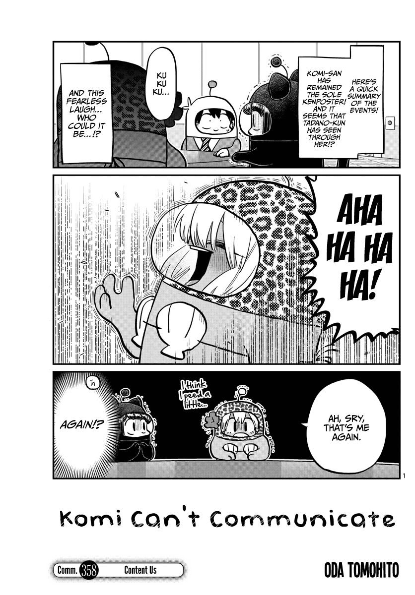 Komi-San Wa Komyushou Desu - Chapter 358: Content Us