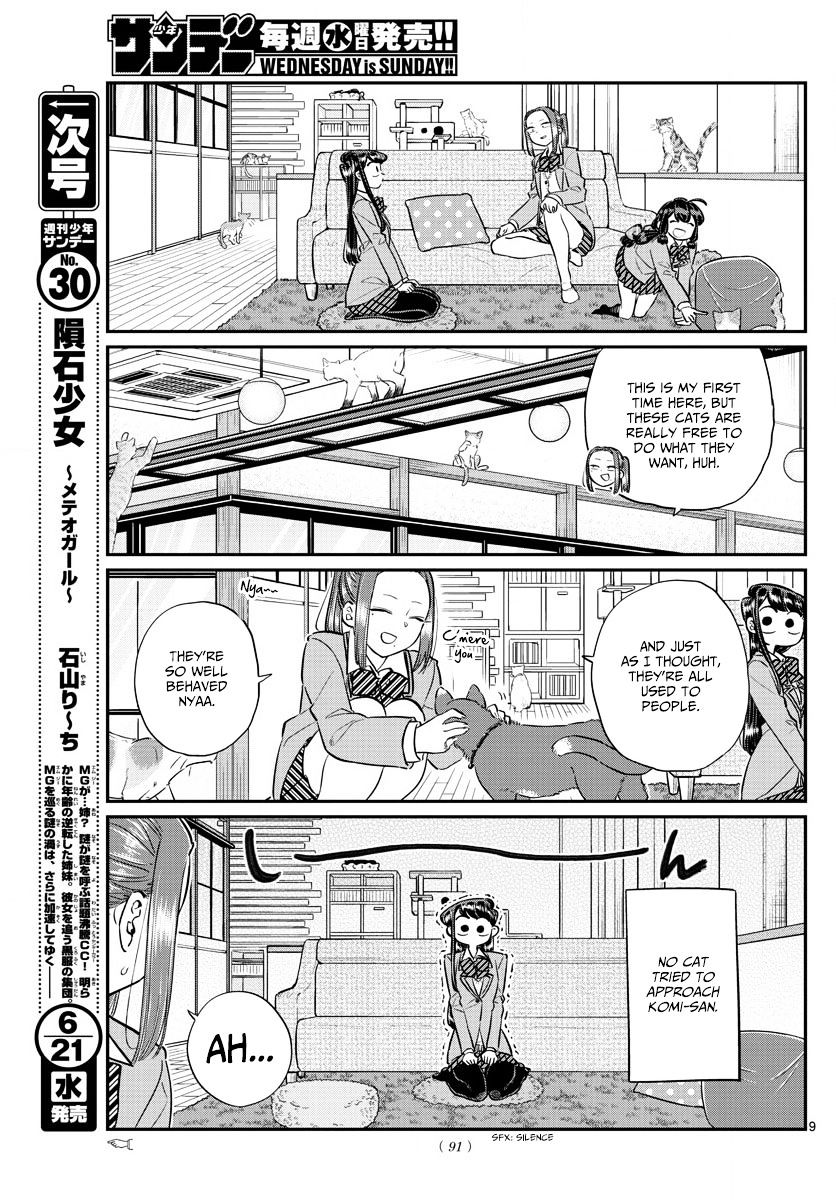 Komi-San Wa Komyushou Desu - Vol.6 Chapter 81: Cat Cafe