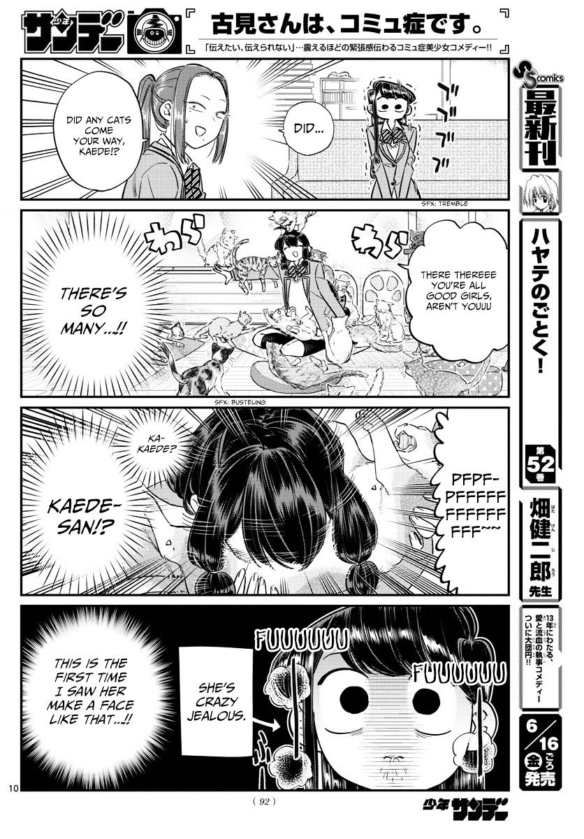 Komi-San Wa Komyushou Desu - Vol.6 Chapter 81: Cat Cafe