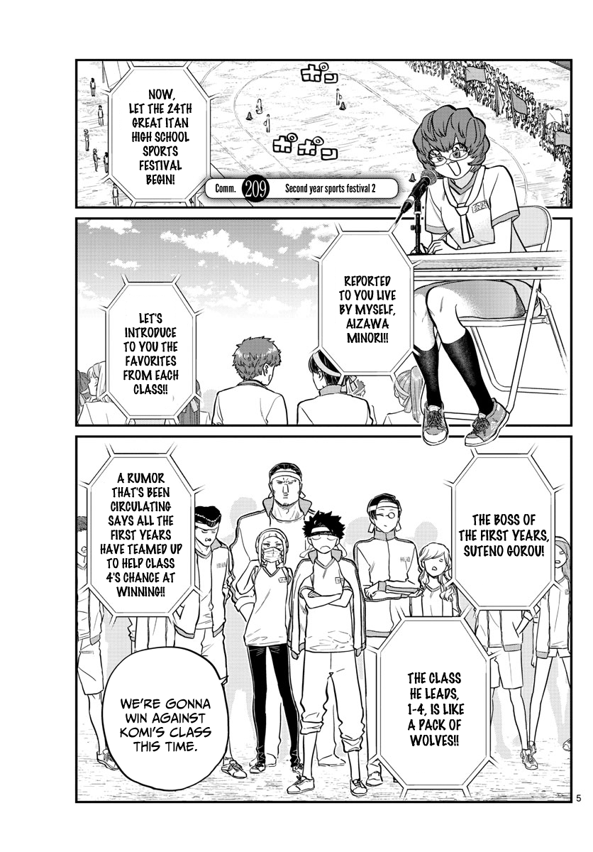 Komi-San Wa Komyushou Desu - Chapter 209: Second Year Sports Festival 2