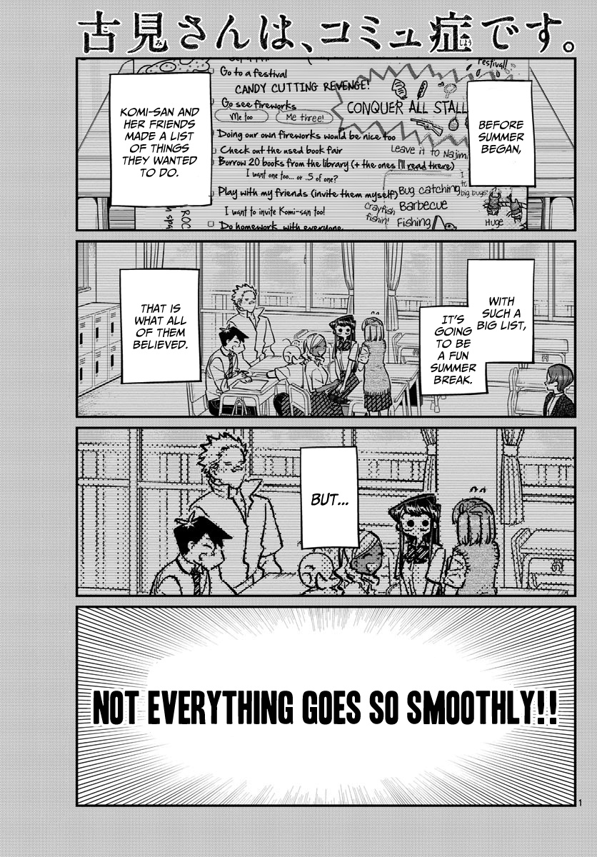 Komi-San Wa Komyushou Desu - Vol.12 Chapter 162: Invitation