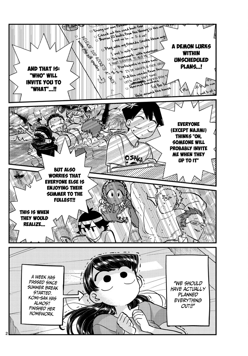 Komi-San Wa Komyushou Desu - Vol.12 Chapter 162: Invitation