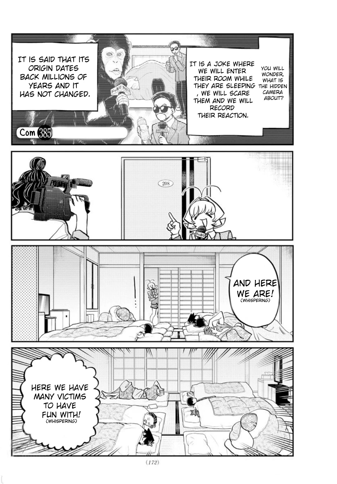 Komi-San Wa Komyushou Desu - Chapter 385: A Surprise To Wake Up