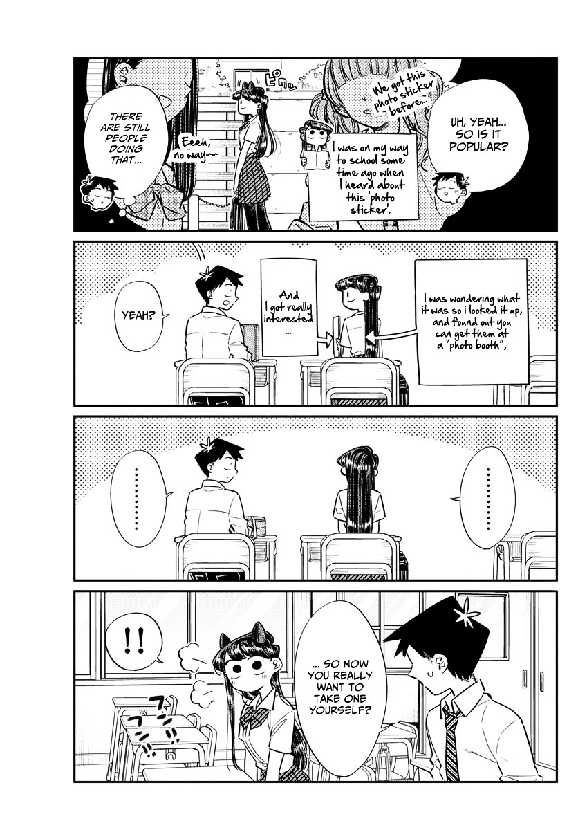 Komi-San Wa Komyushou Desu - Vol.4 Chapter 57: Photo Stickers