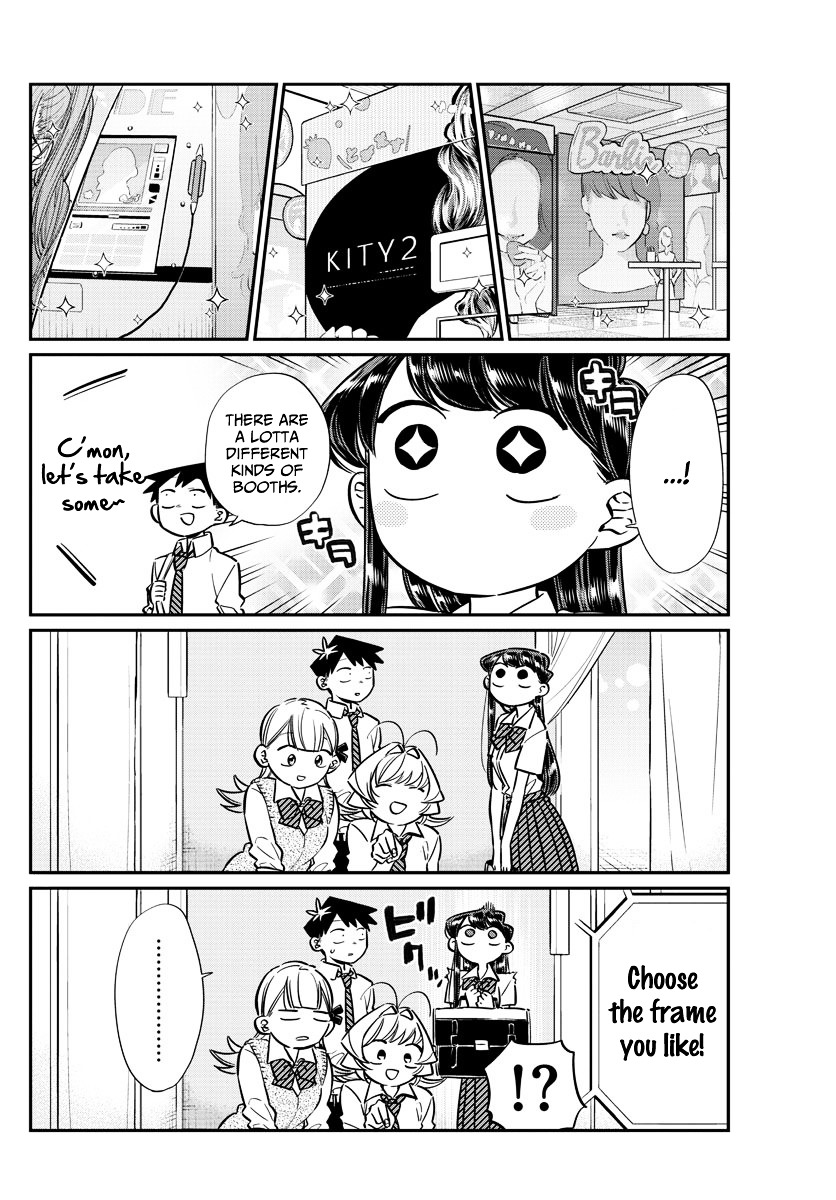 Komi-San Wa Komyushou Desu - Vol.4 Chapter 57: Photo Stickers