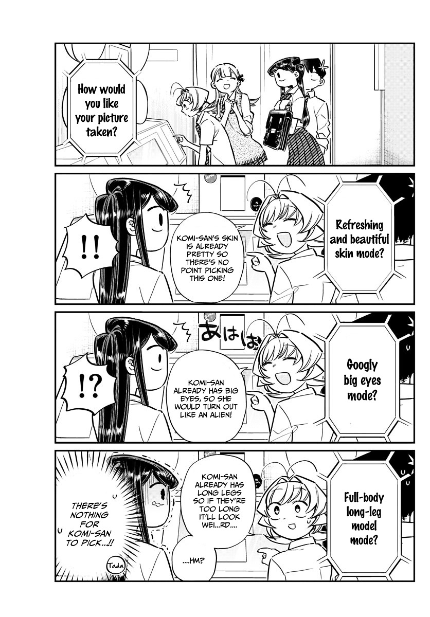 Komi-San Wa Komyushou Desu - Vol.4 Chapter 57: Photo Stickers