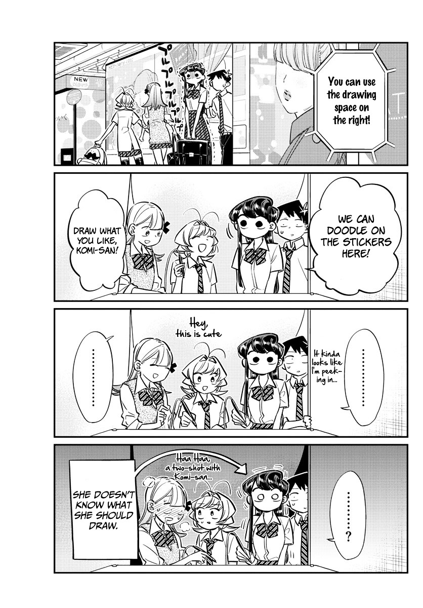 Komi-San Wa Komyushou Desu - Vol.4 Chapter 57: Photo Stickers